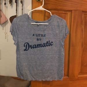 “A little bit dramatic” t shirt‼️